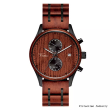 Low MOQ Wooden Wrist Watches With Custom Logo