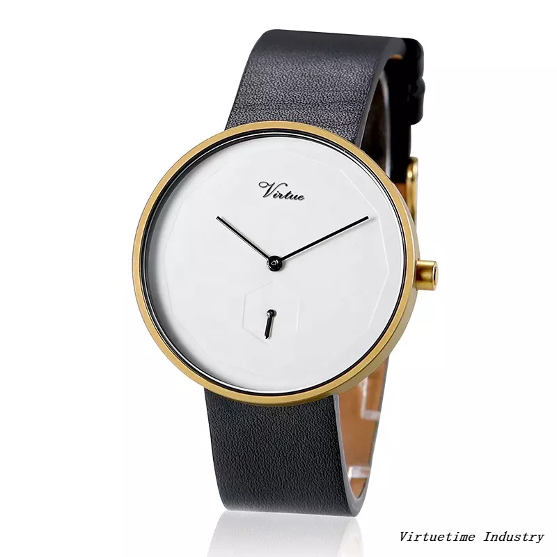 Lady's Stainless Steel Quartz Watches Elegant Wristwatch for Unisex Low MOQ