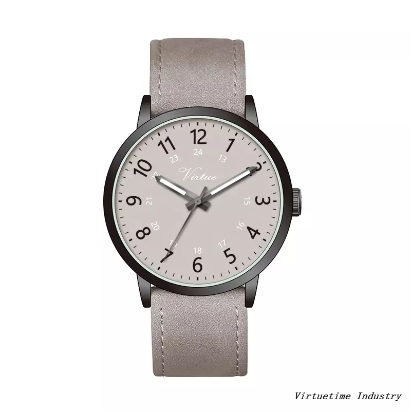 Unisex Casual Stainless Steel Quartz Wristwatch with Japan Movement