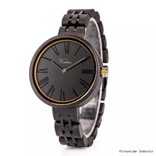 Women's Wood Watches Wholesale Luxury Fashion Quartz Wooden Wristwatch With Custom Logo For Ladies Dress