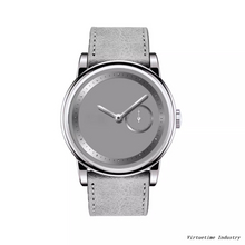 Men's Stainless Steel Quartz Watch Waterproof Wristwatch with Custom Logo