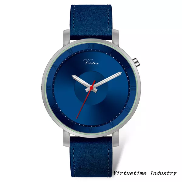 Men's Stainless Steel Watch Low Moq Waterproof Wristwatch with Customization Logo 