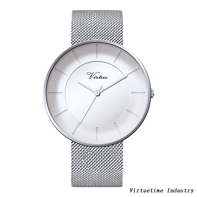 Watches for girls alloy watch customized with stainless steel mesh Strap