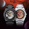 Men's Luxury Stainless Steel Quartz Wristwatch with Custom Logo