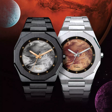 Men's Luxury Stainless Steel Quartz Wristwatch with Custom Logo