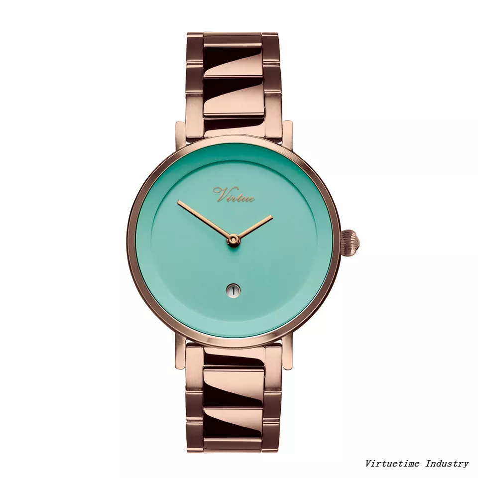 Women's Alloy Stainless Steel Wristwatch Minimalist Waterproof Quartz Watch